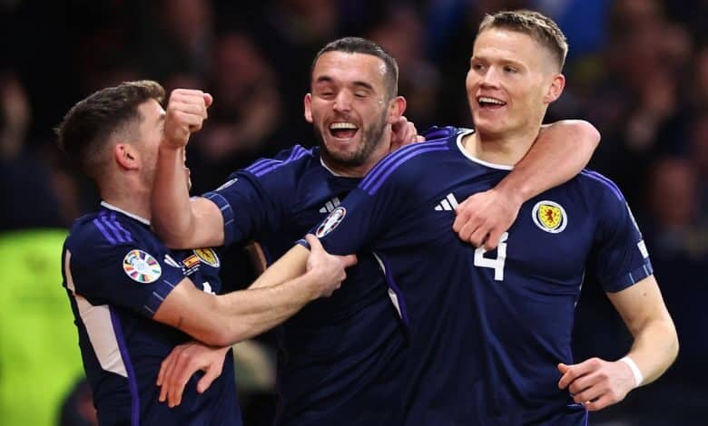 Euro 2024 qualifying game: Scotland defeats Spain 2-0