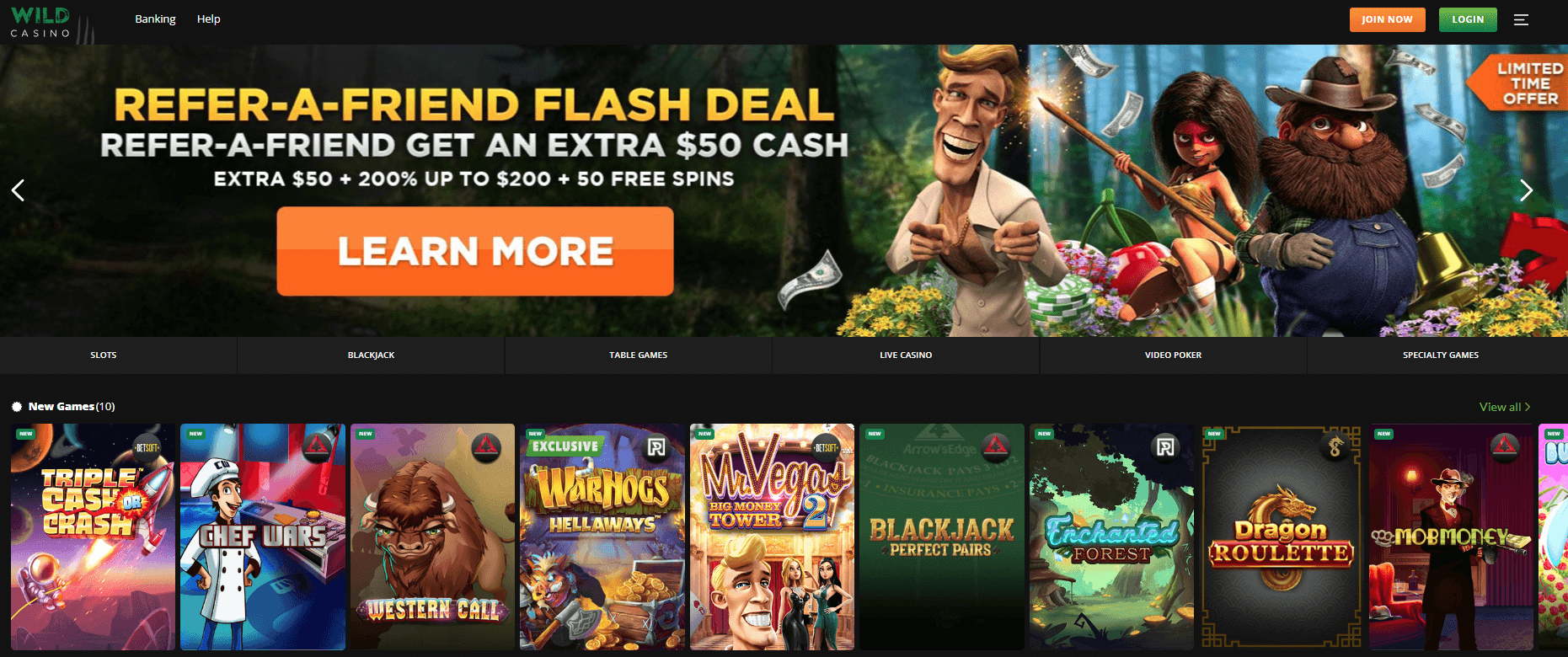 Wild Review: Best Online Casino