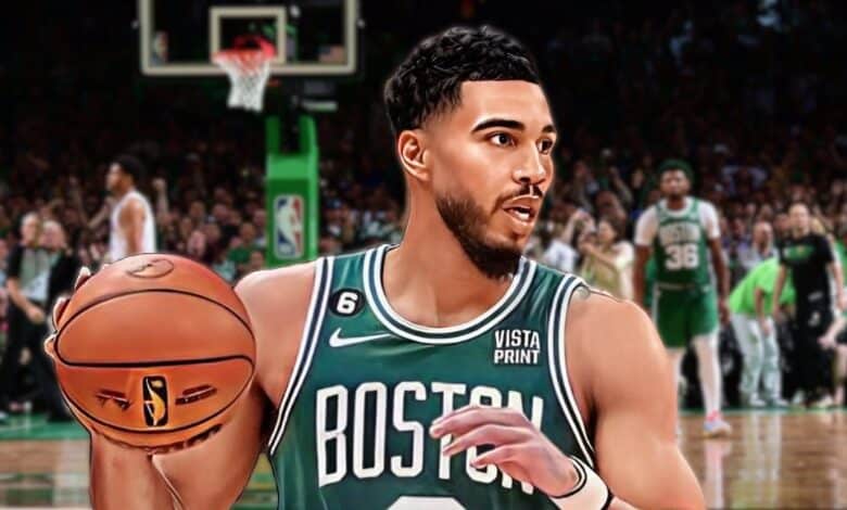 Jayson Tatum pulls up Game 7 for the Celtics versus the 76ers