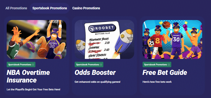 Roobet Sportsbook Promotions