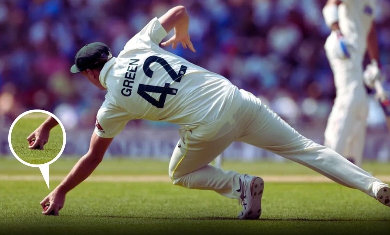 WTC23 Final Cameron Green's controversial catch & India's collapse