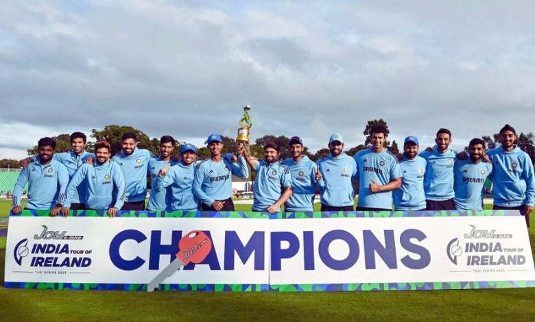 India wins the series versus Ireland by 2-0