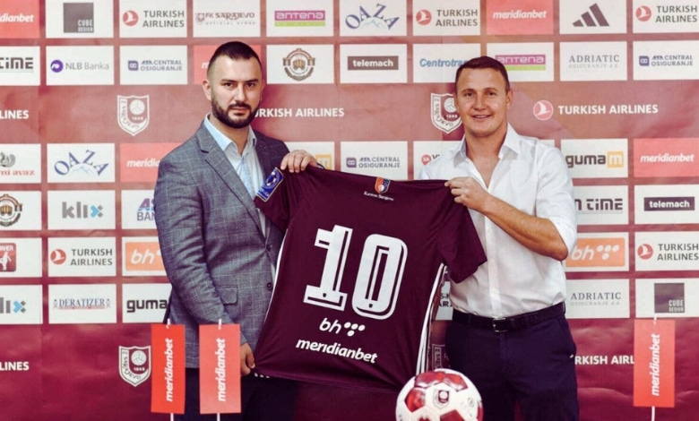 FK Sarajevo secures sponsorship from MeridianBet