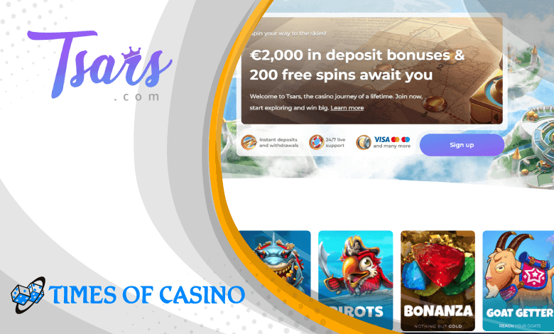 Tsars Casino Review