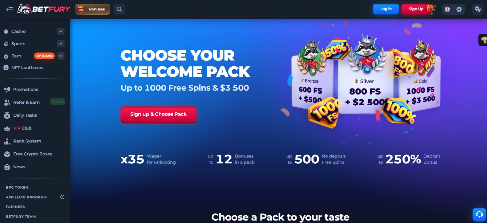 betfury-welcome-pack-bonus-promotions