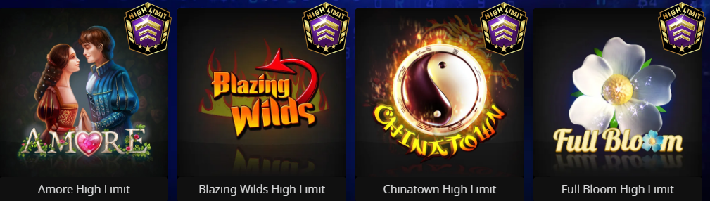 CryptoSlots High Limit Games