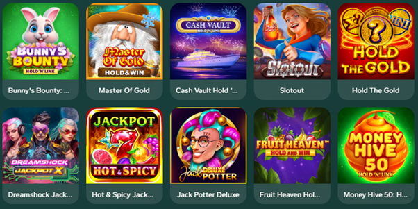 WildTornado Casino Jackpot Games