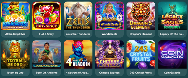 WildTornado Casino Popular Games