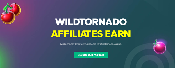 WildTornado Casino Affiliate Program