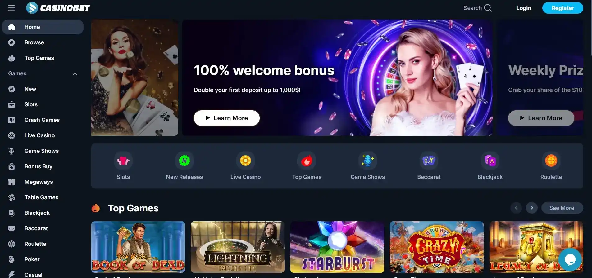 CasinoBet Litecoin Casinos