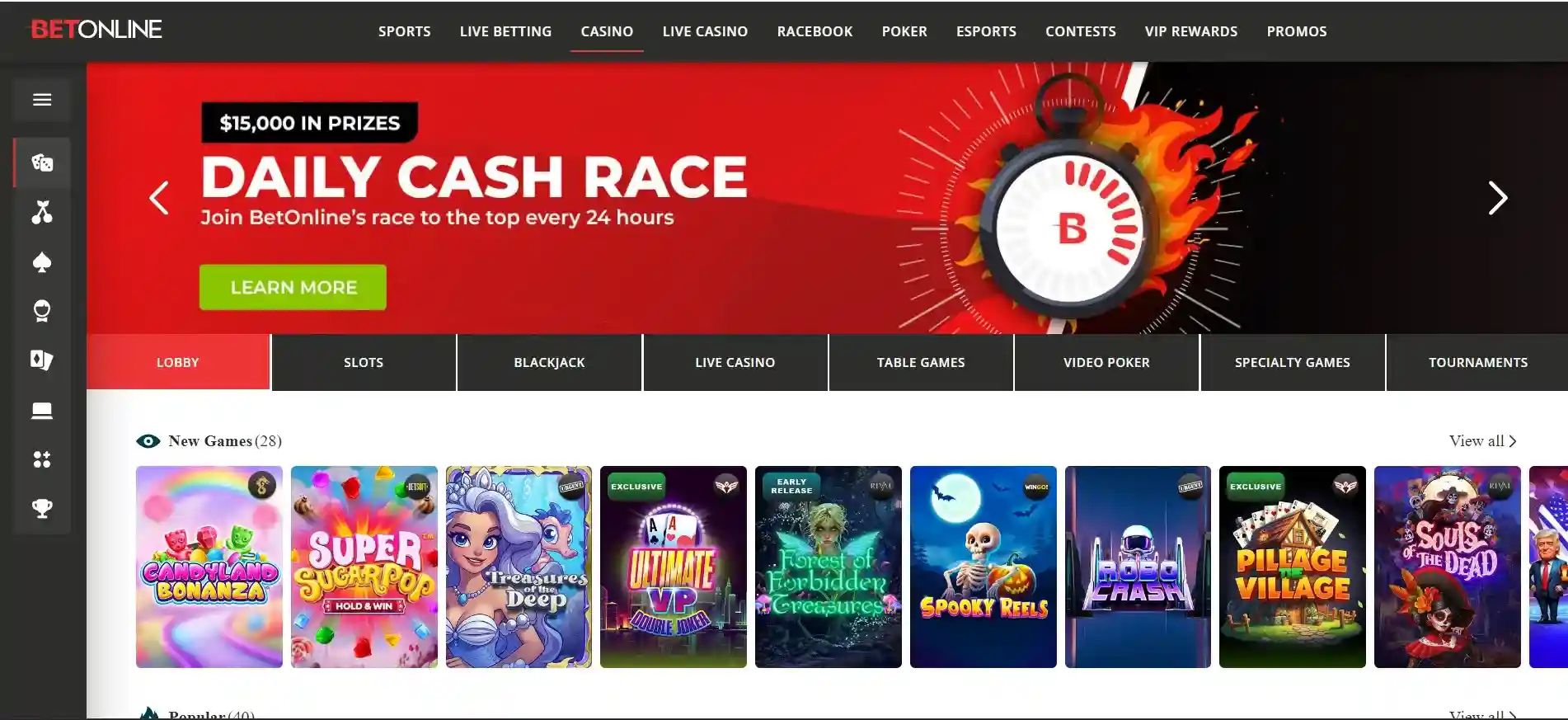 betonline ripple gambling sites