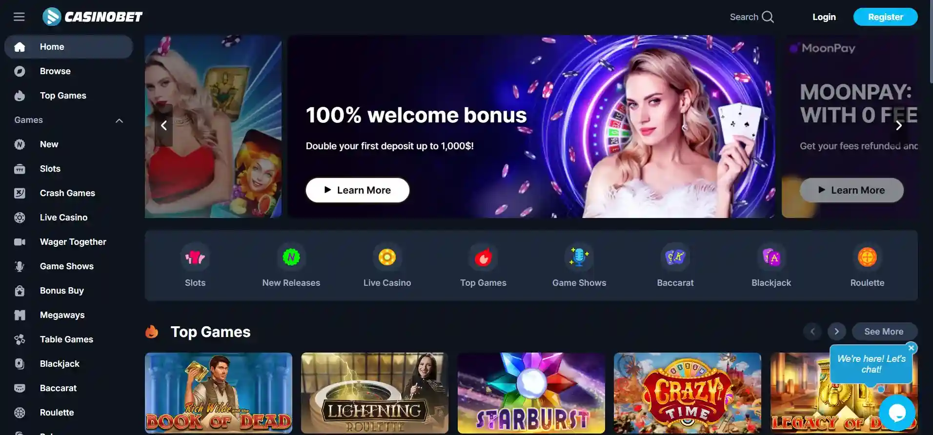 casinobet ripple gambling sites