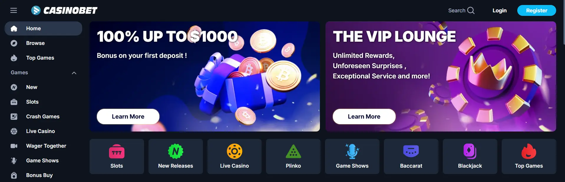 Bets.io Bitcoin Cash Casino