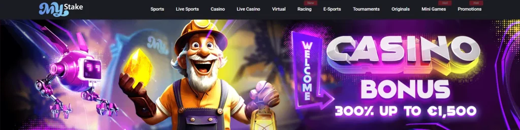 Mystake Casino Bonus