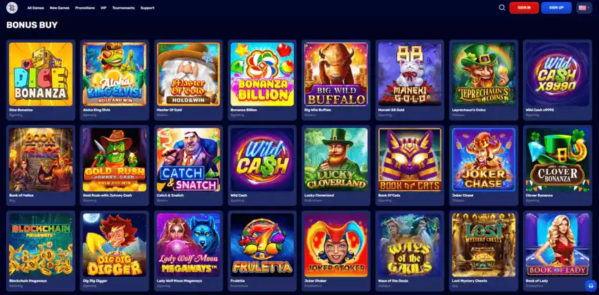 Bitcoincasino US bonus buy games Webp